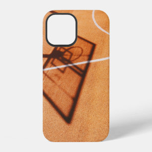 Shadow of basketball hoop iPhone 12 case