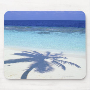 Shadow of Palm Tree Mouse Pad