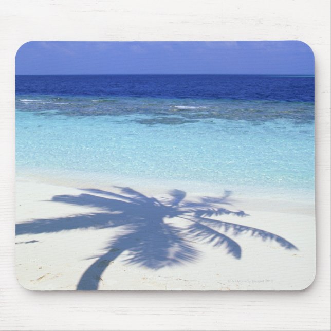 Shadow of Palm Tree Mouse Pad (Front)