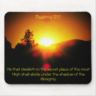 Shadow of the Almighty - Psalms 91:1 Mouse Pad