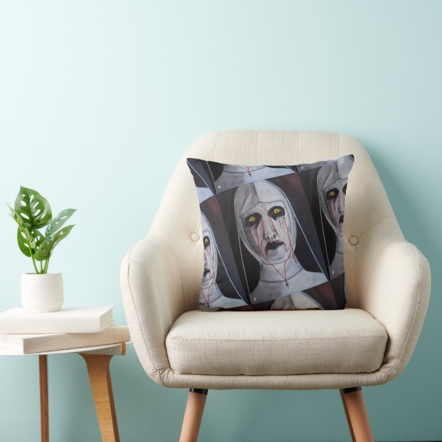 Shadow of the Light Painting by Alfred Fox Cushion (Chair)