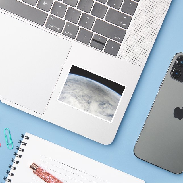 Shadow Of The Moon Cast On The Northern Pacific. (Laptop w/ iPhone)