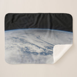 Shadow Of The Moon Cast On The Northern Pacific. 2 Sherpa Blanket