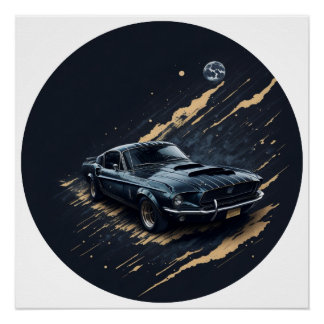 "Shadow on the Move" Poster