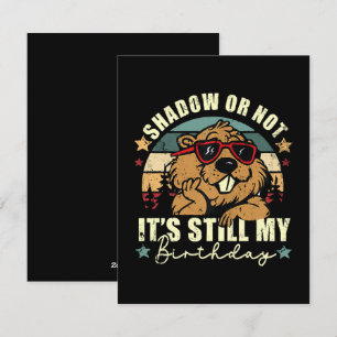 shadow or not it's still my birthday holiday card