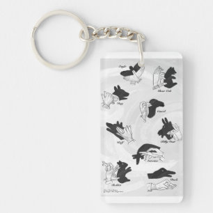 Shadow Puppets Key Ring