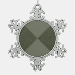 Shadow & Sage Snowflake Ornament – Customisable