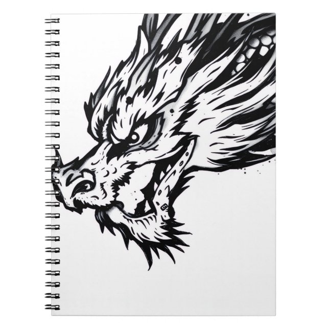 Shadow Scale Dragon Notebook (Front)