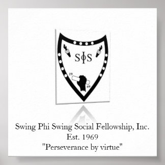 Shadow Swing Shield Poster