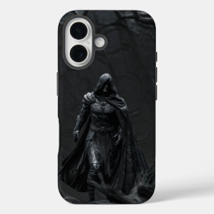 Shadow Walker – Hooded Warrior iPhone 16 Case