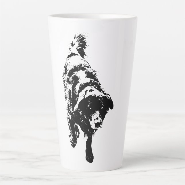 Shadow Walker of October Latte Mug (Front)