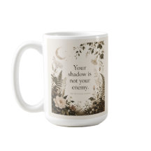 Shadow Work Botanical Vintage Floral Quote