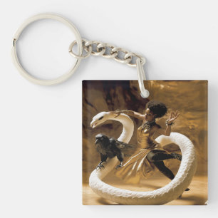 Shadow Work Occult Dark Witchy Recovery AI Art Key Ring