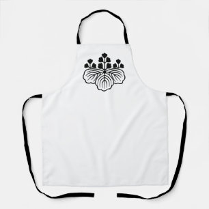 Shadowed paulownia with 5-3 blooms apron