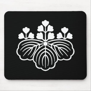 Shadowed paulownia with 5&3 blooms mouse pad