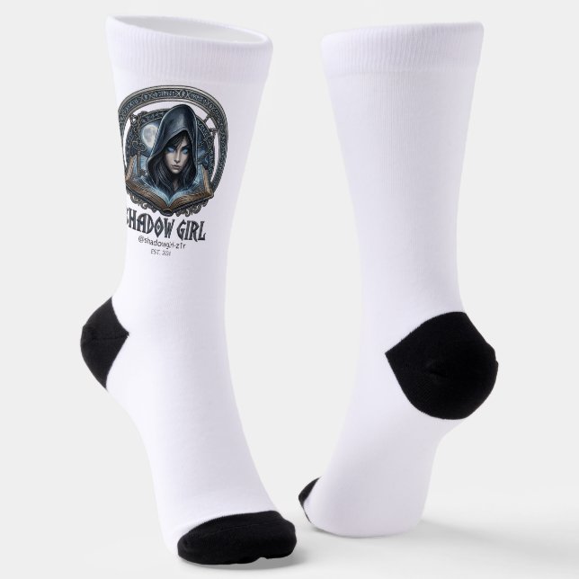 shadowgirl socks (Angled)