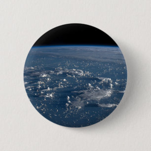 Shadows From Clouds Across The Philippine Sea 6 Cm Round Badge