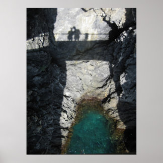 Shadows in Monterosso al Mare Poster