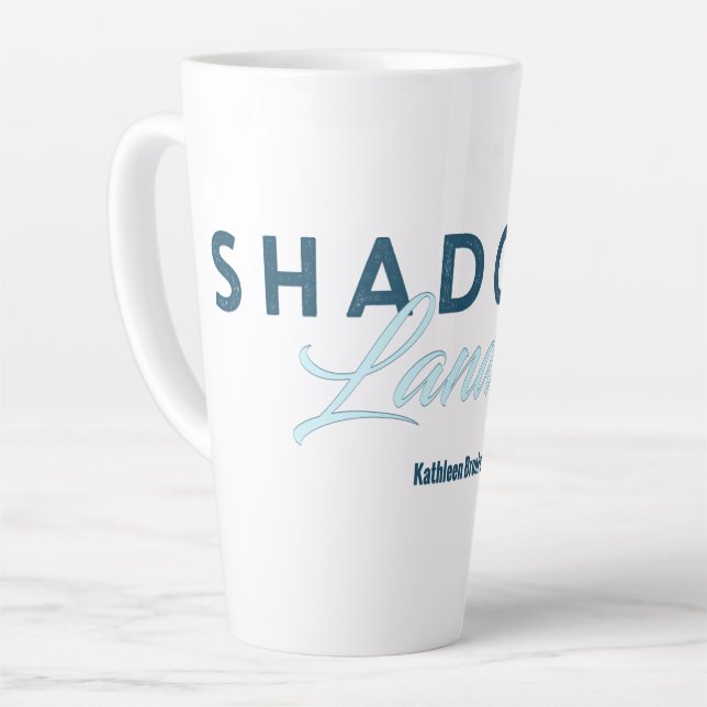 Shadows Landing Latte Mug (Left Angle)