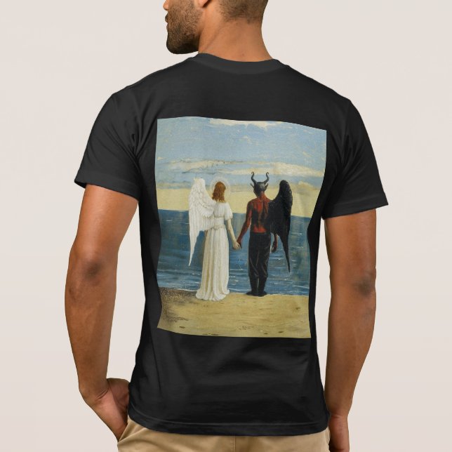 Shadows of the Hearts : unique theme T-shirt (Back)