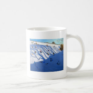 Shadows on a hill Monyash Coffee Mug