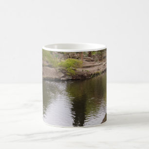 Shadows on River White Coffee Mug