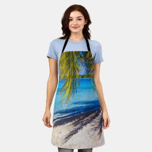 Shadows on the beach apron
