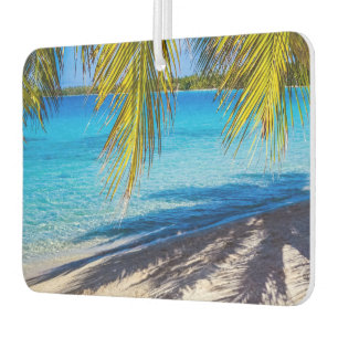 Shadows on the beach car air freshener