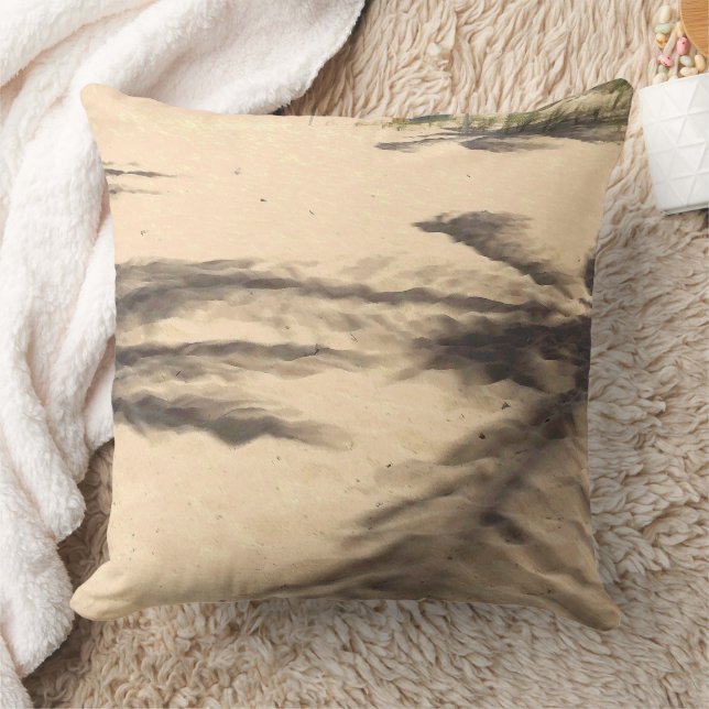 Shadows on the Sand Cushion (Blanket)
