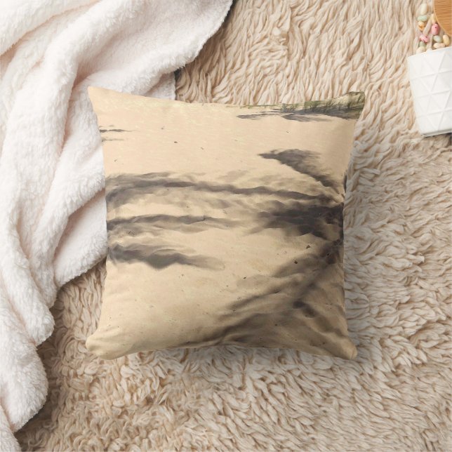 Shadows on the Sand Cushion (Blanket)