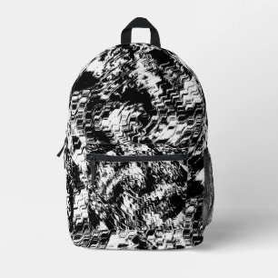 Shadowy Depths Printed Backpack