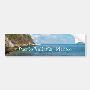 Shady Beach Runaway; Puerto Vallarta, Mexico Bumper Sticker