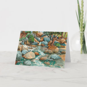 Shady Creek, Nevada City CA Card