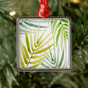 Shady Palms Metal Ornament