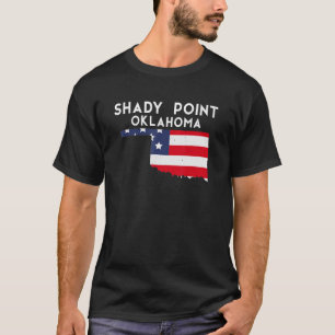 Shady Point USA State America Travel Oklahoman T-Shirt