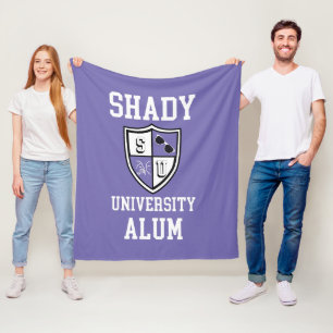 Shady University Alum gossip sunglasses periwinkle Fleece Blanket