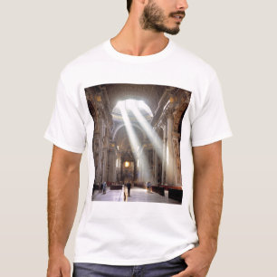 Shafts of sunlight pour through the windows T-Shirt