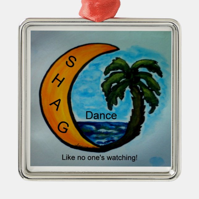 SHAG Dance Ornament (Front)