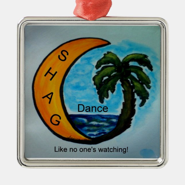 SHAG DANCE Ornament (Front)