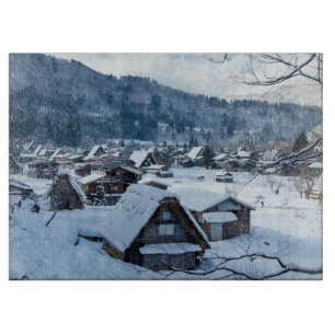 Shagawa River Valley Gifu Japan Cutting Board