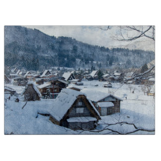 Shagawa River Valley Gifu Japan Cutting Board