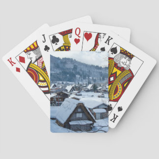 Shagawa River Valley Gifu Japan Playing Cards
