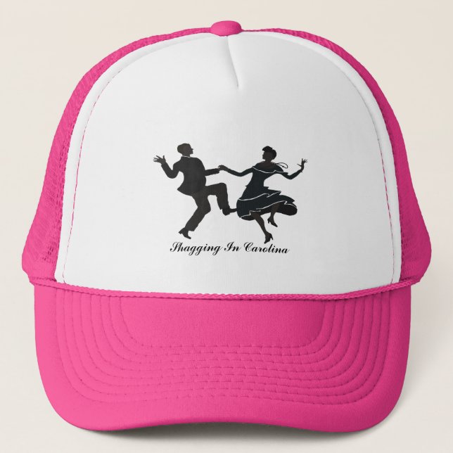 SHAGGING IN CAROLINA TRUCKER HAT (Front)