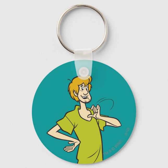 Shaggy Gesturing Key Ring (Front)