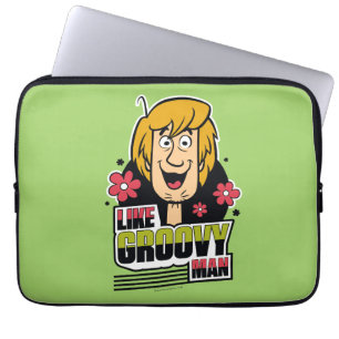 Shaggy "Like Groovy Man" Graphic Laptop Sleeve