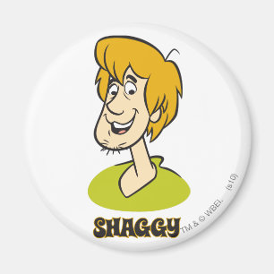 Shaggy Name Graphic Magnet
