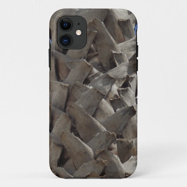 Shaggy Palm Tree iPhone SE+5/5S Case (Back)