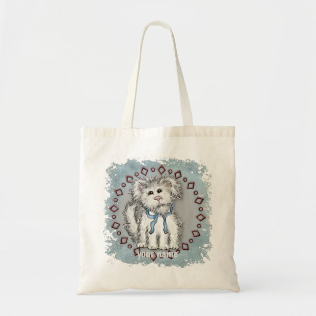 Shaggy Puppy Dog   Tote Bag (Front)