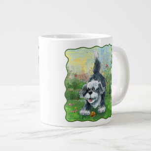 Shaggy Sheep Dog Large Coffee Mug