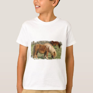 Shaggy Shetland Pony Kid's T-Shirt